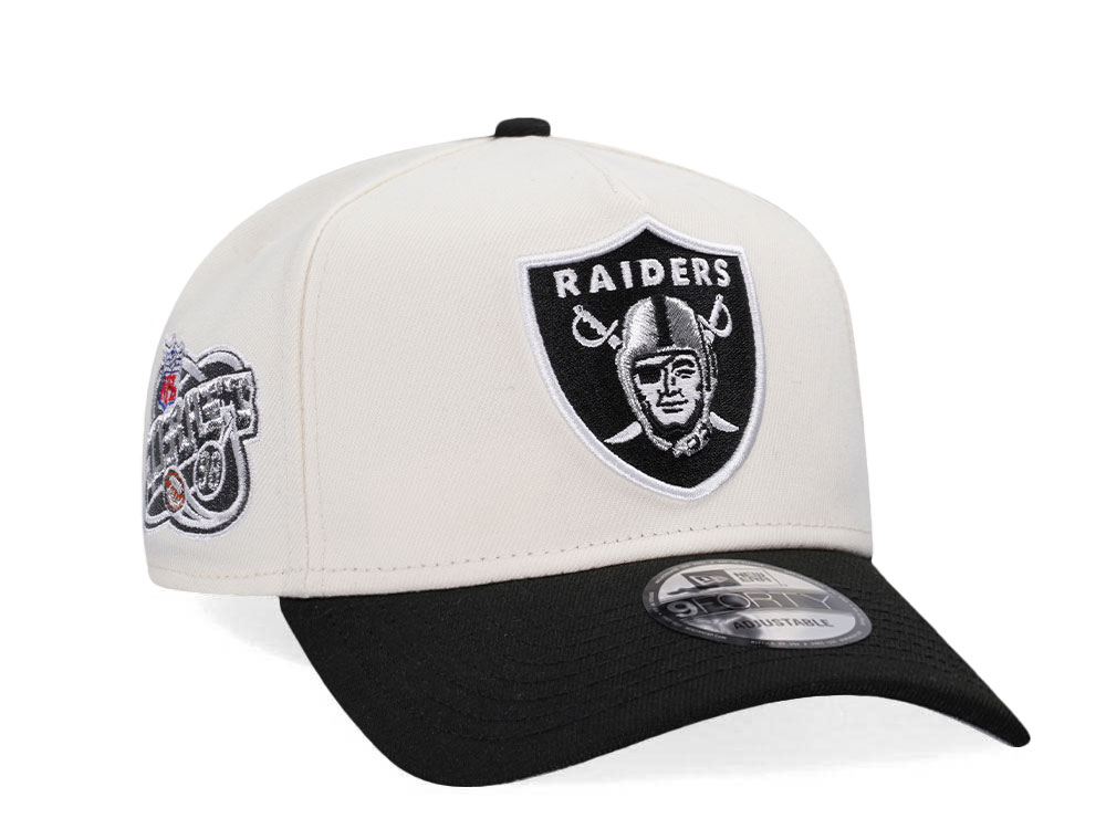 New Era Las Vegas Raiders Draft 1998 Two Tone Edition 9Forty A Frame Snapback Cap