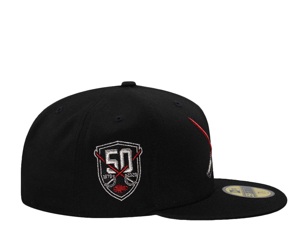 New Era Buffalo Sabres 50th Anniversary Black Prime Edition 59Fifty Fitted Cap