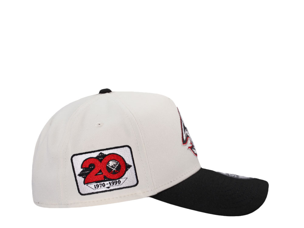 New Era Buffalo Sabres 20th Anniversary Chrome Two Tone Edition 9Forty A Frame Snapback Cap