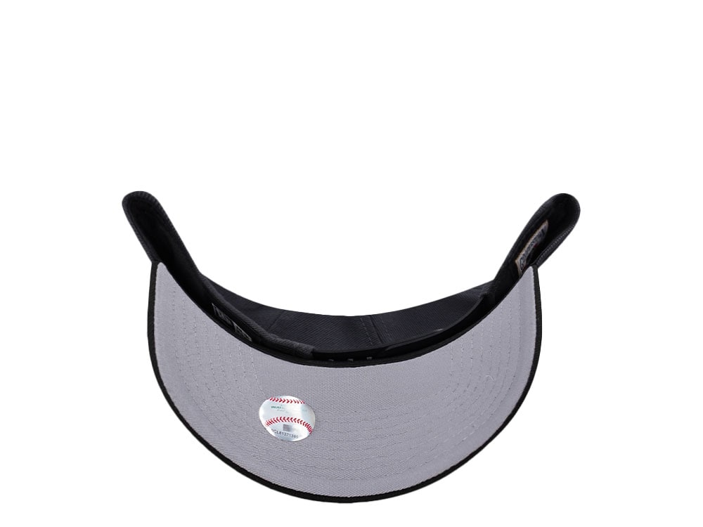 New Era New York Mets 60th Anniversary Dark Gray Two Tone Edition 9Forty A Frame Snapback Cap