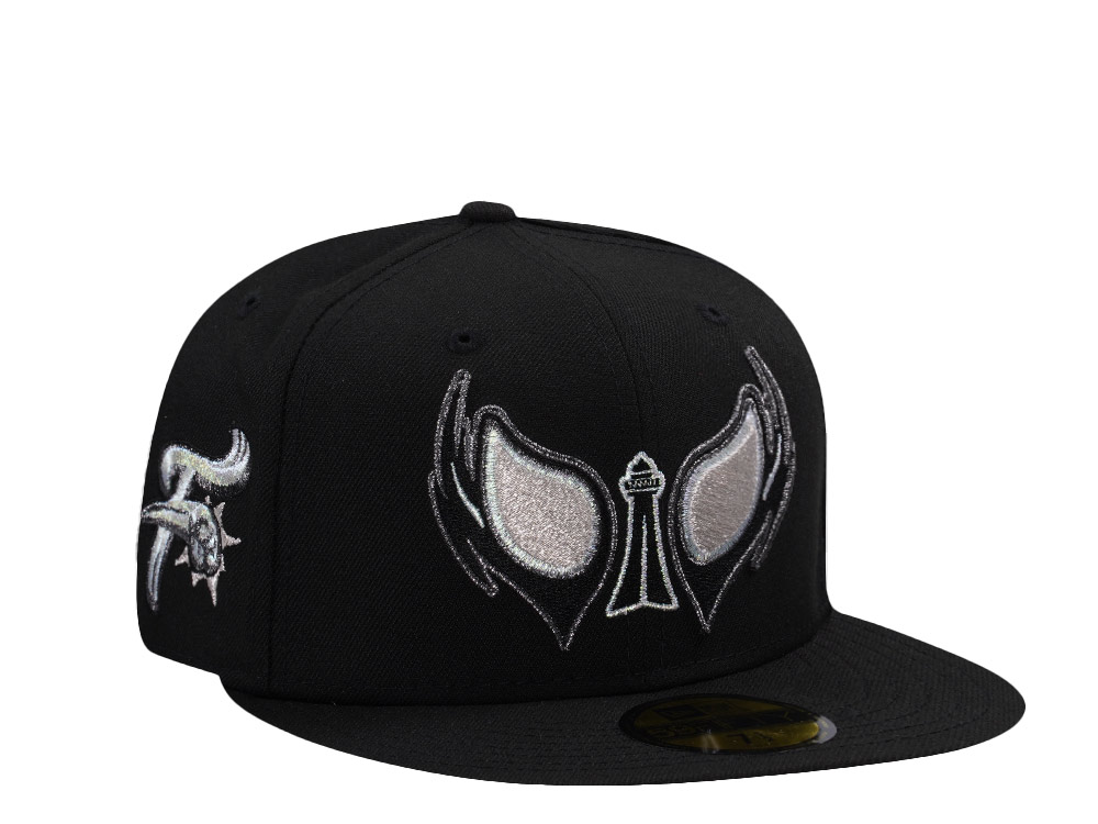 New Era Reading Fightin Phils Copa Black Prime Edition 59Fifty Fitted Cap