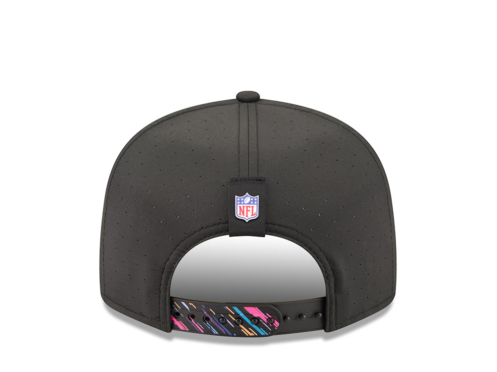 New Era Washington Commanders Crucial Catch 2026 Black Edition 9Fifty Split Panel Snapback Cap