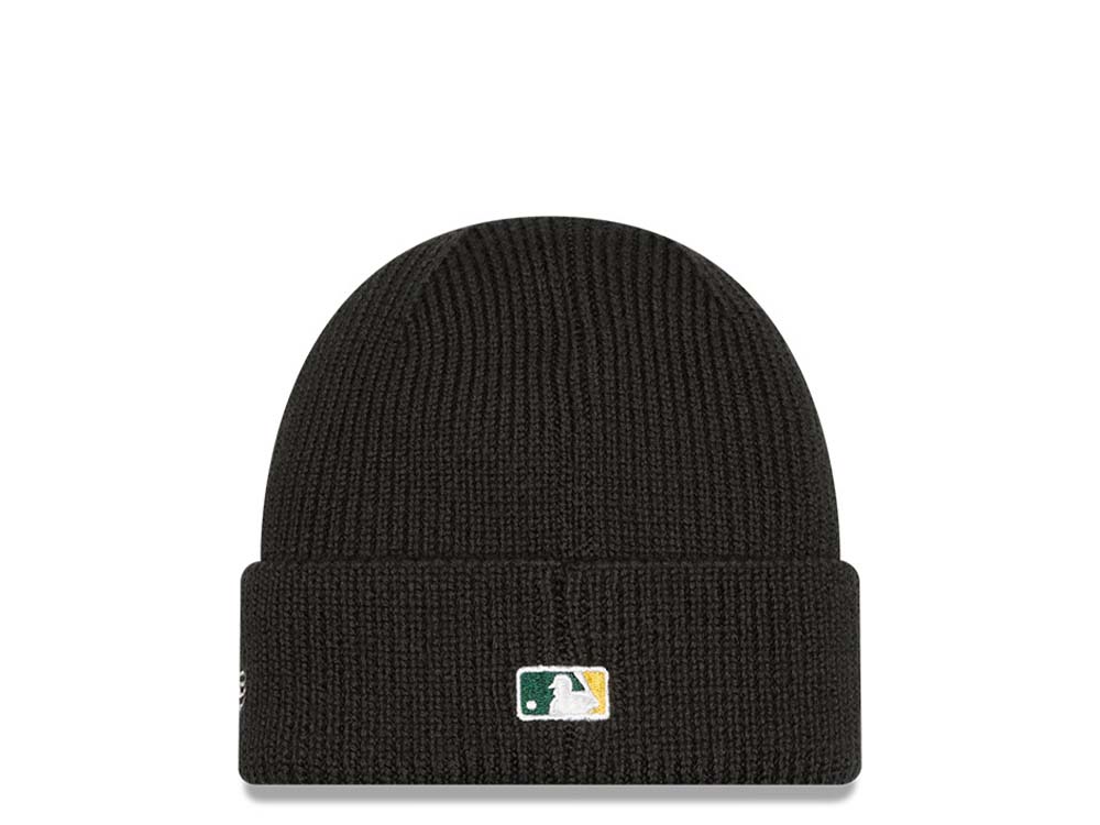 New Era Oakland Athletics Skull Knit Dark Green Knit