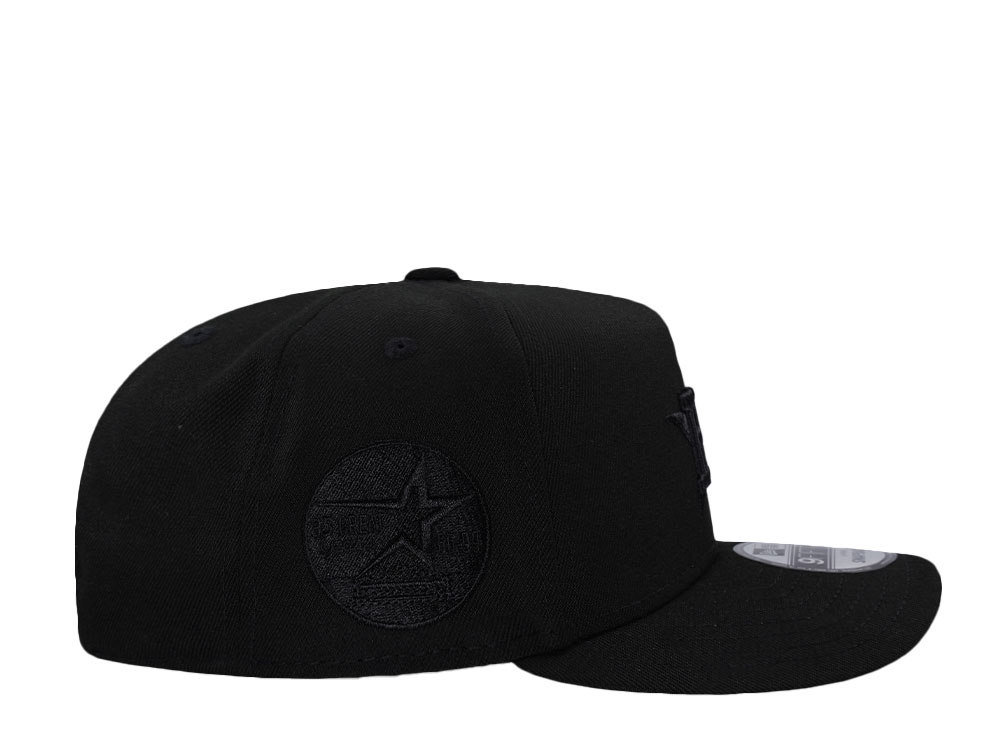 New Era Houston Astros 35th Anniversary Blackout Red Prime Edition 9Fifty A Frame Snapback Cap