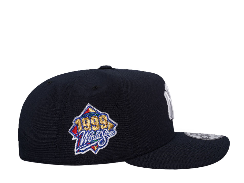 New Era New York Yankees World Series 1999 Navy Classic A Frame 9Fifty Snapback Cap