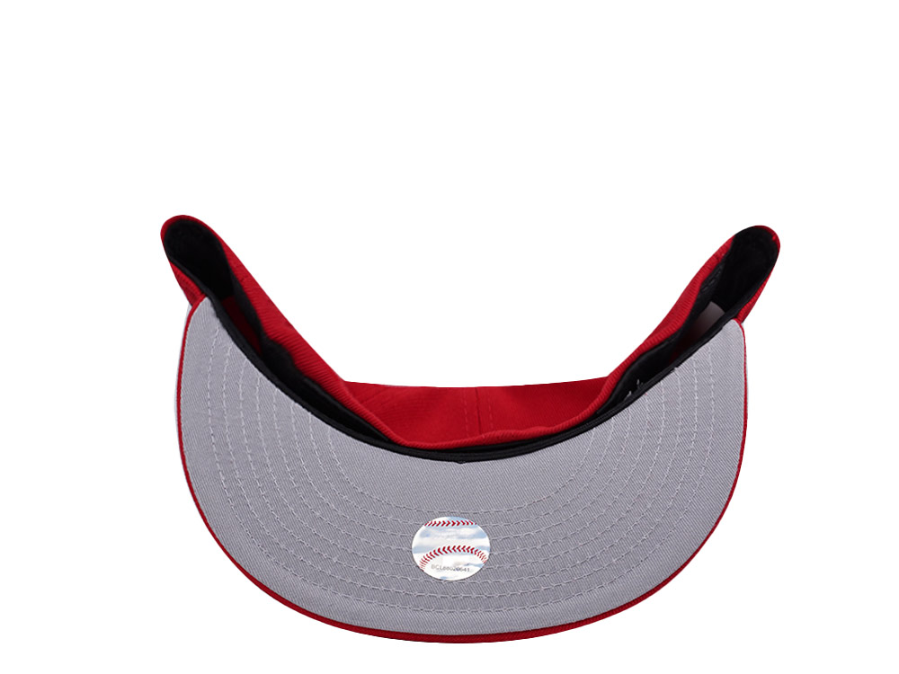 New Era Los Angeles Dodgers World Series 2025 Scarlet Prime Edition 59Fifty Fitted Cap