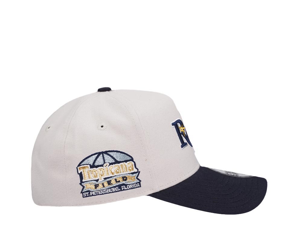 New Era Tampa Bay Rays Tropicana Field Chrome Two Tone Edition 9Forty A Frame Snapback Cap