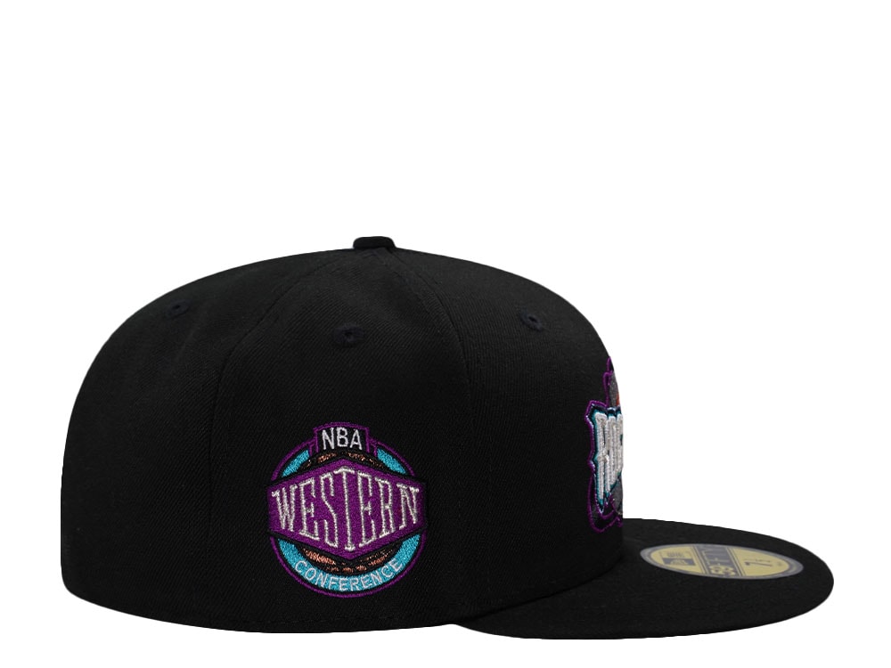 New Era Houston Rockets NBA Western Conference Black Prime Edition 59Fifty Fitted Cap