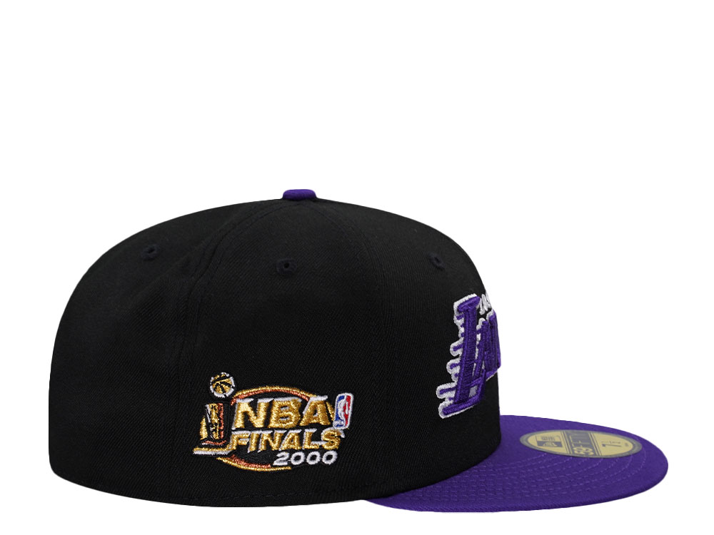 New Era Los Angeles Lakers NBA Finals Black Two Tone Edition 59Fifty Fitted Cap