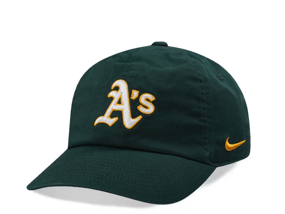 Nike Oakland Athletics Club Dark Green Edition Strapback Cap