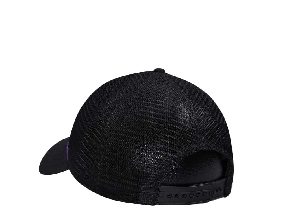 47Brand Los Angeles Dodgers Black Branson Sure Shot MVP Trucker Snapback Cap