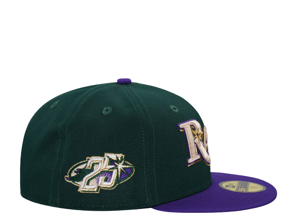 New Era Tampa Bay Rays 25th Anniversary Legend Two Tone Edition 59Fifty Fitted Cap