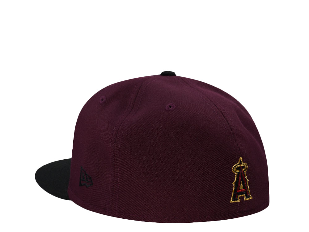 New Era Anaheim Angels All Star Game 2010 Maroon Two Tone Edition 59Fifty Fitted Cap