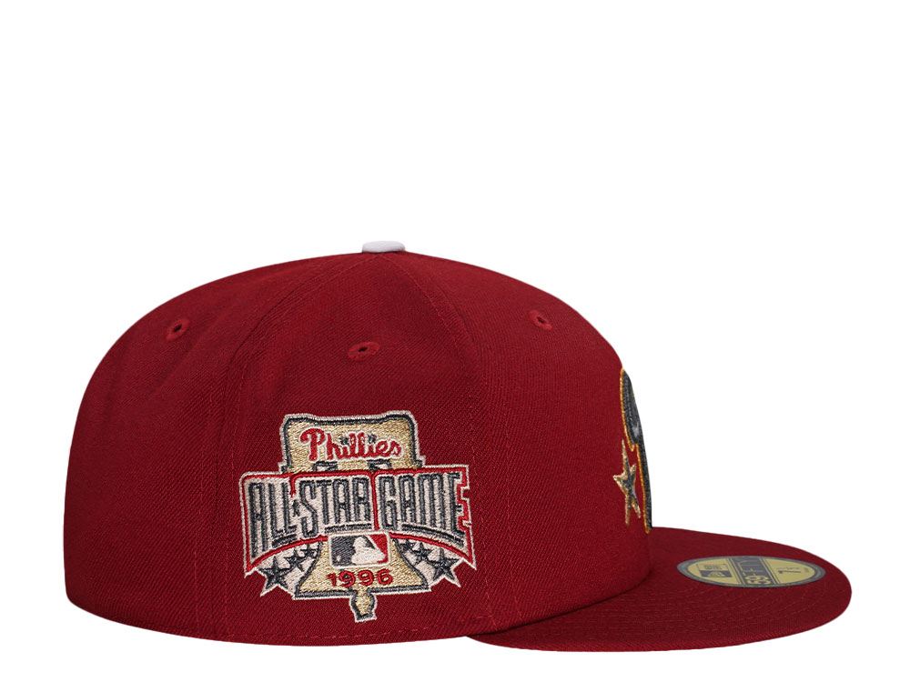 New Era Philadelphia Phillies All Star Game 1996 Brick Throwback Edition 59Fifty Fitted Cap