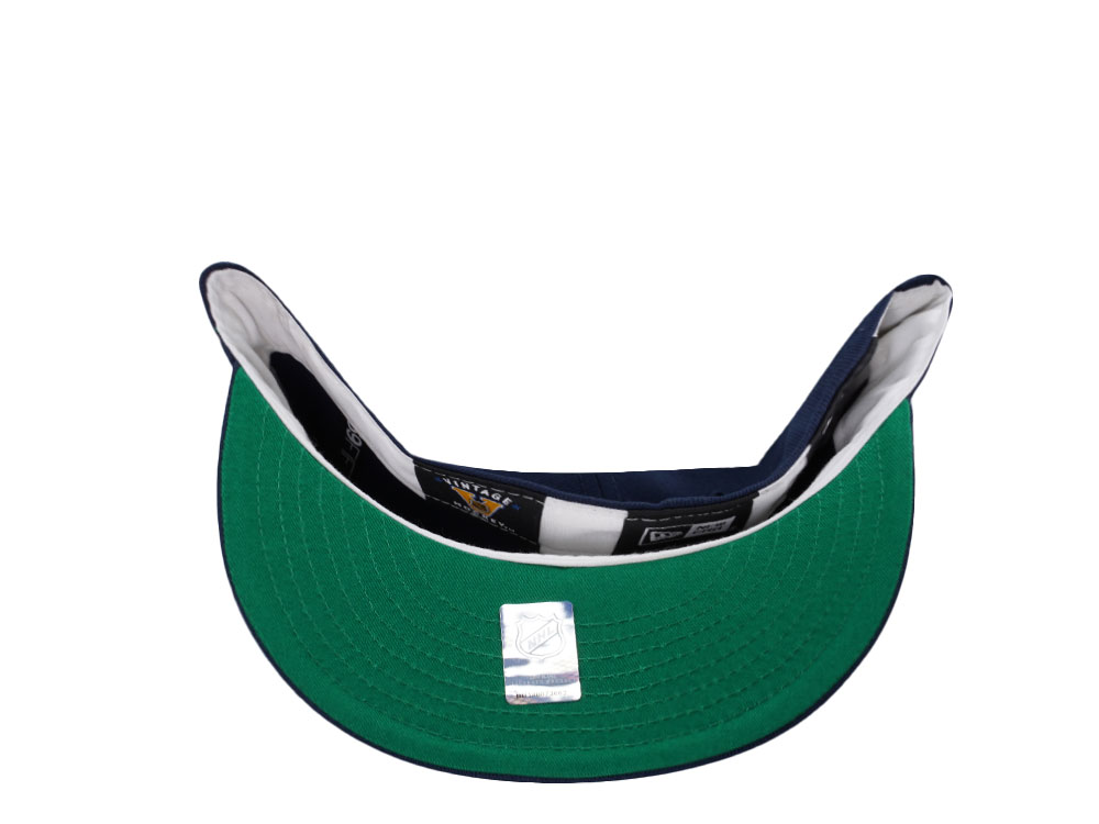 New Era Hartford Whalers 10 Years of Hockey Navy Throwback Edition 59Fifty Fitted Cap