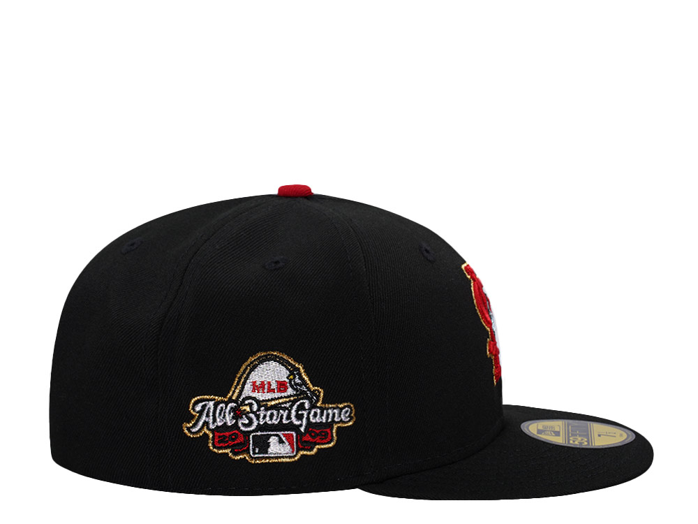 New Era St. Louis Cardinals All Star Game 2009 Black Prime Edition 59Fifty Fitted Cap