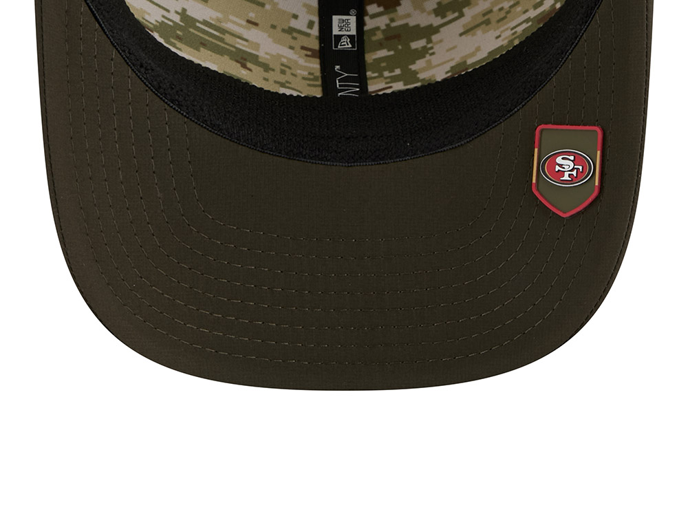 New Era San Francisco 49ers Salute To Service 2025 9Seventy Snapback Cap