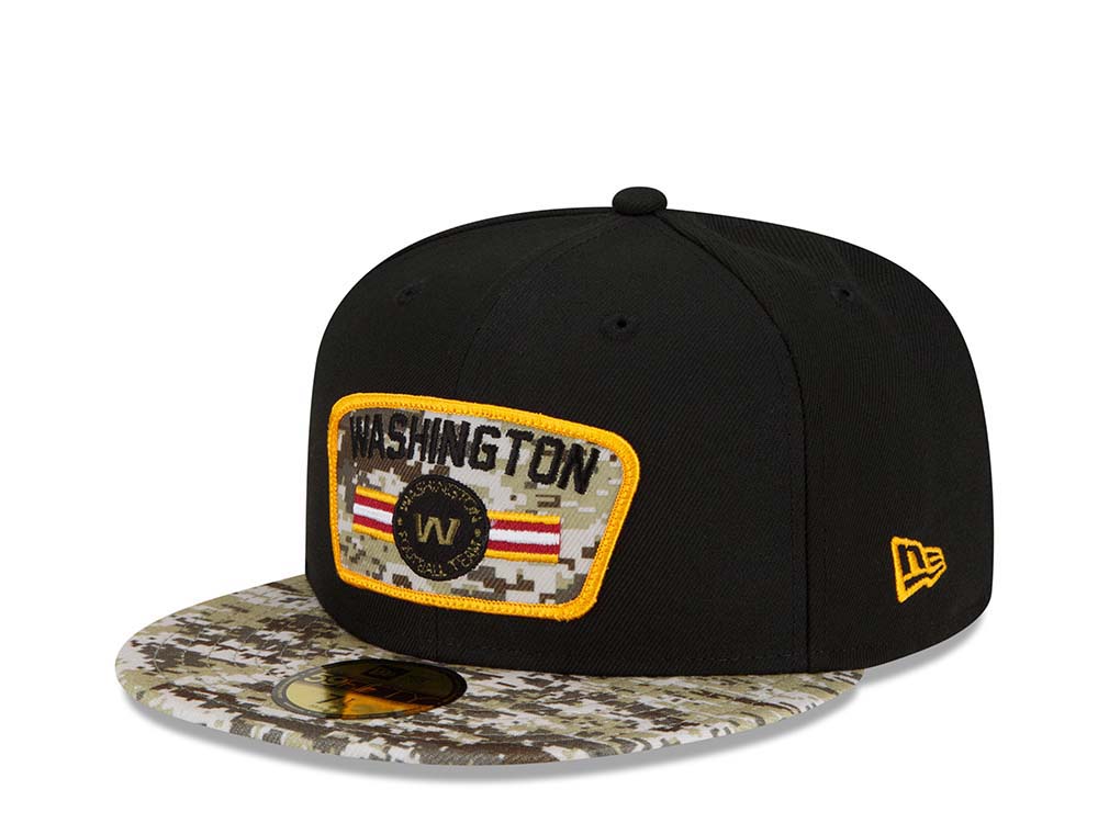 New Era Washington Football Team Salute to Service 21 59Fifty Fitted Cap