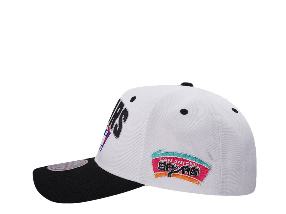 Mitchell & Ness San Antonio Spurs NBA Playoffs 1996 Chrome Two Tone Editon Pro Crown Fit Snapback Cap