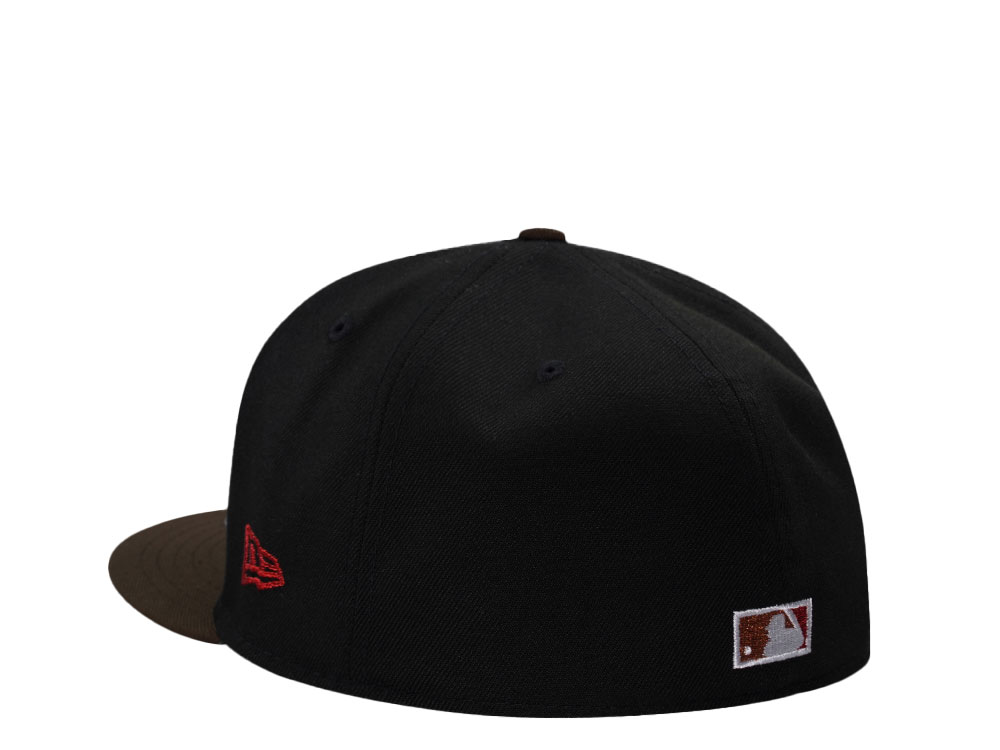 New Era Atlanta Braves World Series 1995 Black Two Tone Edition 59Fifty Fitted Cap