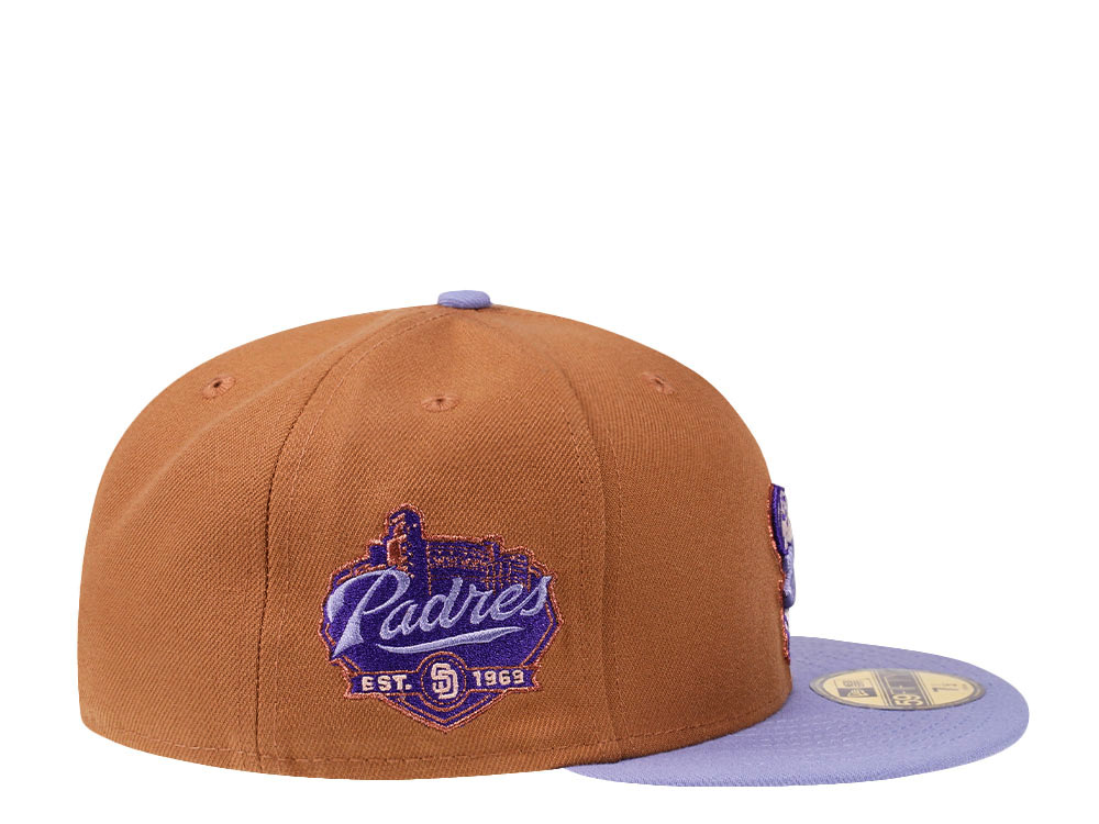 New Era San Diego Padres Uniform Patch Copper Prime Two Tone Edition 59Fifty Fitted Cap