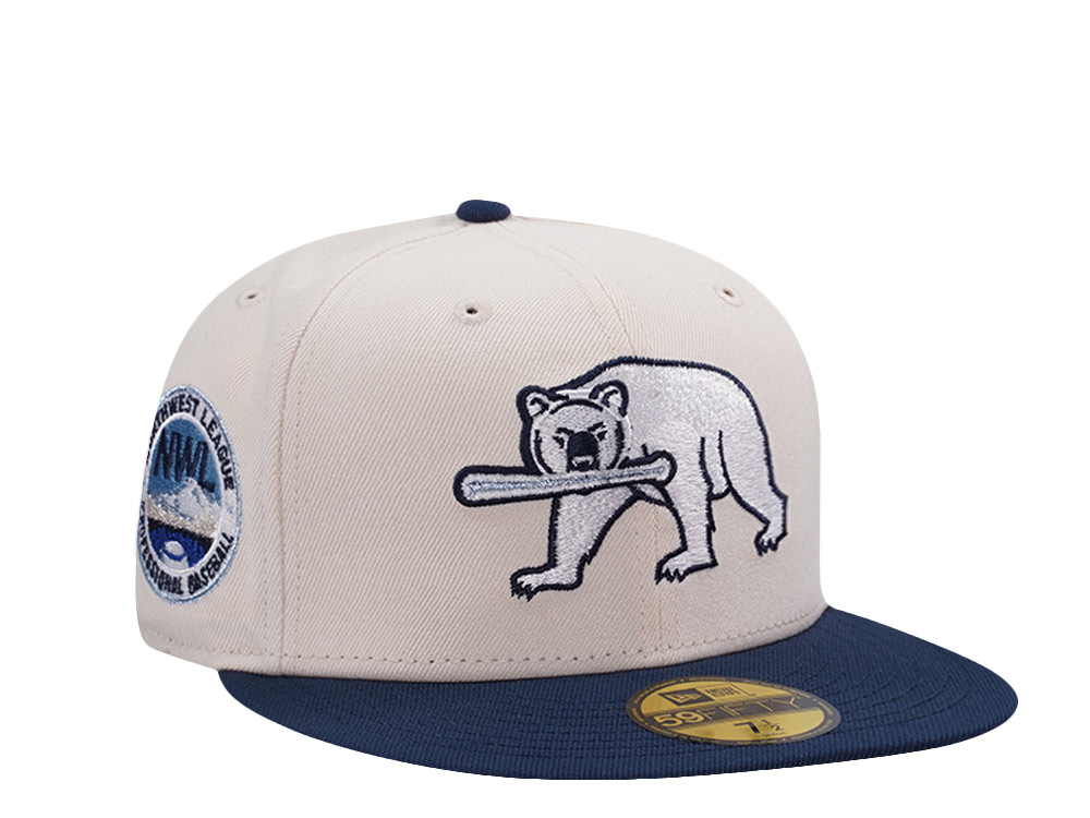 New Era Yakima Bears Northwest League  Stone Two Tone Edition 59Fifty Fitted Cap