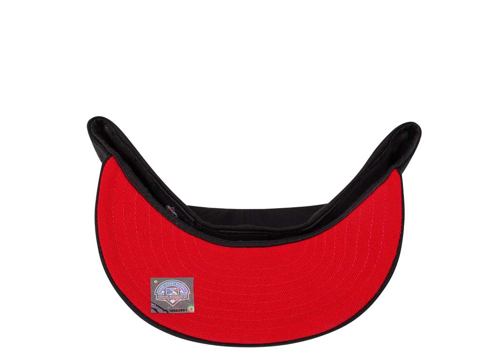 New Era Greenville Reds Black and Red Edition 59Fifty Fitted Cap