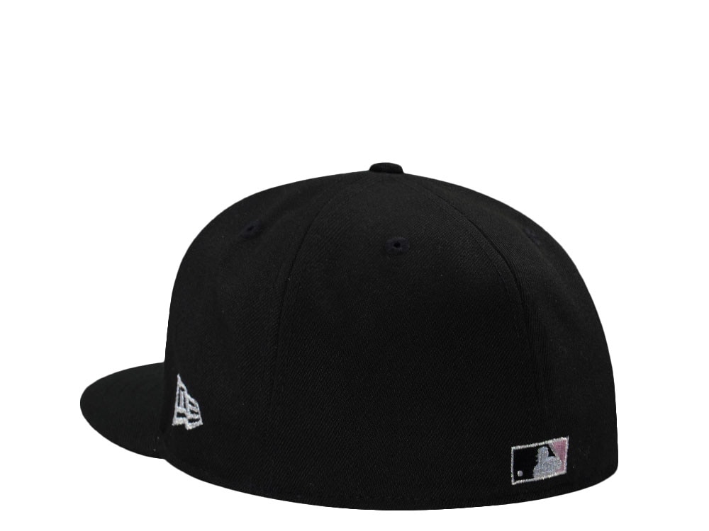 New Era Chicago White Sox Comiskey Park Rose Black Prime Edition 59Fifty Fitted Cap