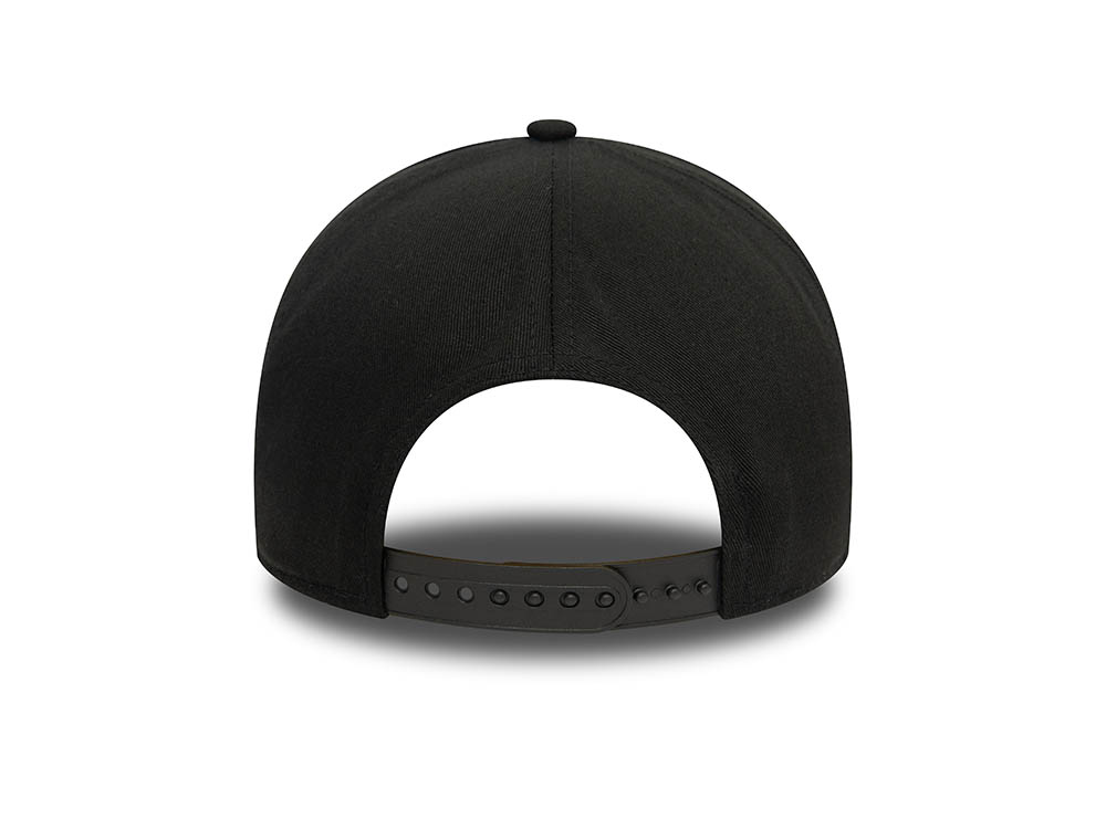 New Era Los Angeles Dodgers Monochrome Black A Frame Snapback Cap