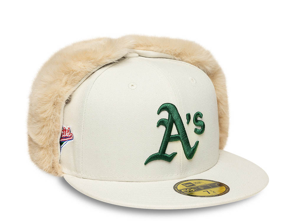 New Era Oakland Athletics World Series 1989 Ivory Prime Edition 59Fifty Dogear Fitted Cap