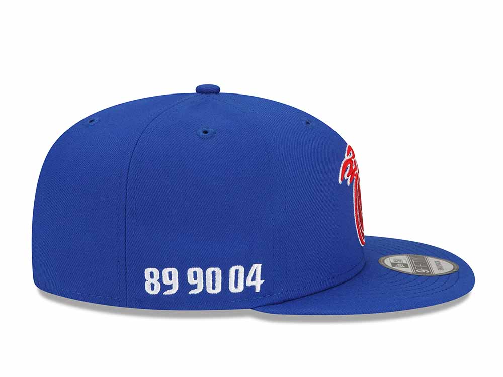 New Era Detroit Pistons NBA City Edition 21-22 Alternate 9Fifty Snapback Cap