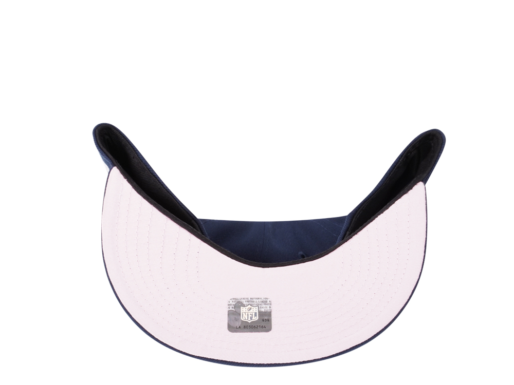 New Era Seattle Seahawks Navy Chainstitchheart Edition 59Fifty Fitted Cap