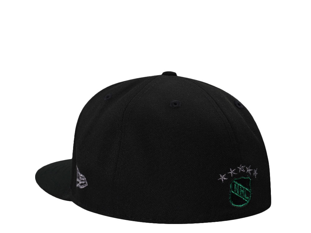 New Era Dallas Stars 20th Anniversary Metallic Black Prime Edition 59Fifty Fitted Cap
