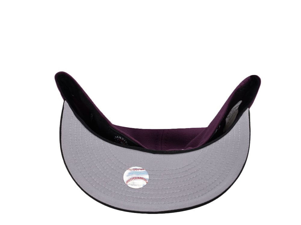 New Era Houston Astros Space City Glow in the Dark Purple Two Tone Edition 59Fifty Fitted Cap