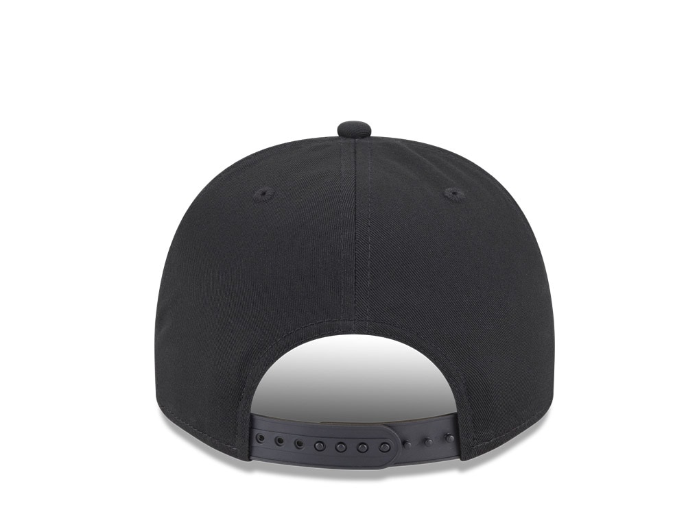 New Era Los Angeles Kings Black Chainstitch 9Fifty A Frame Snapback Cap