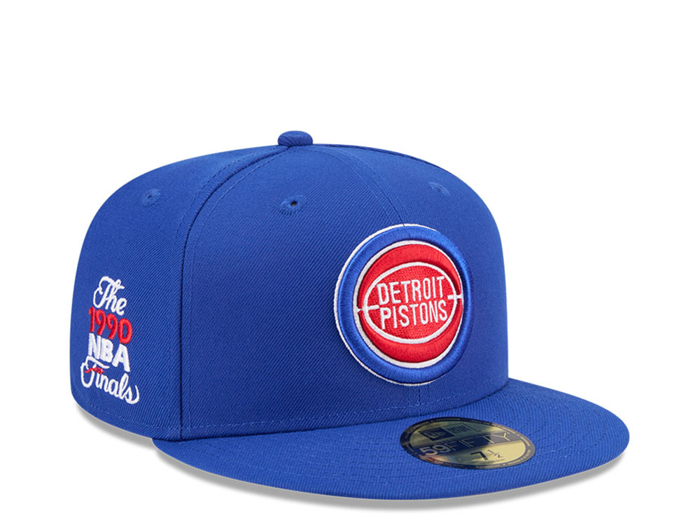 New Era Detroit Pistons HWC NBA Finals 1990 Blue 59Fifty Fitted Cap