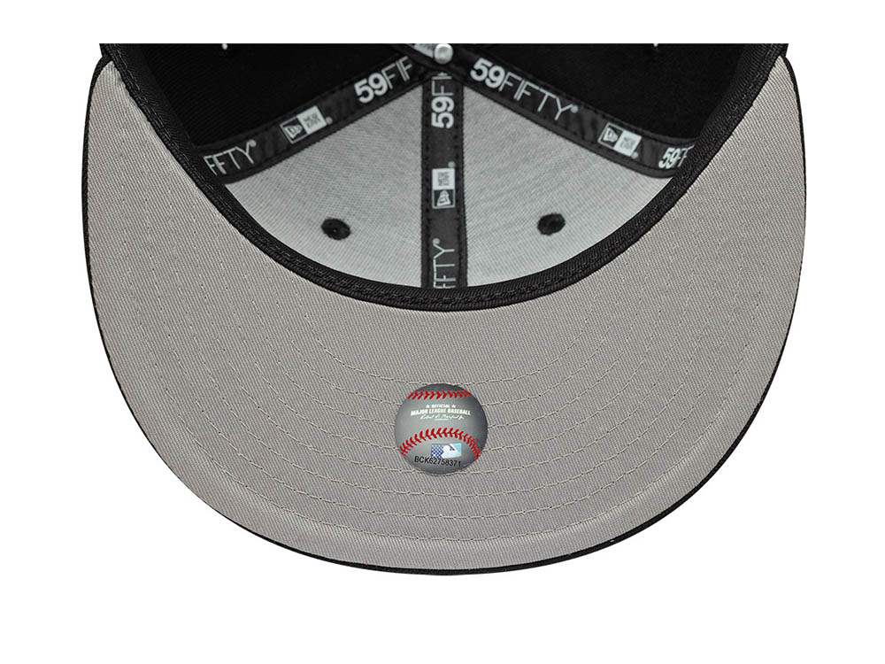 New Era Chicago White Sox Faux Pearl Black Prime Edition 59Fifty Fitted Cap