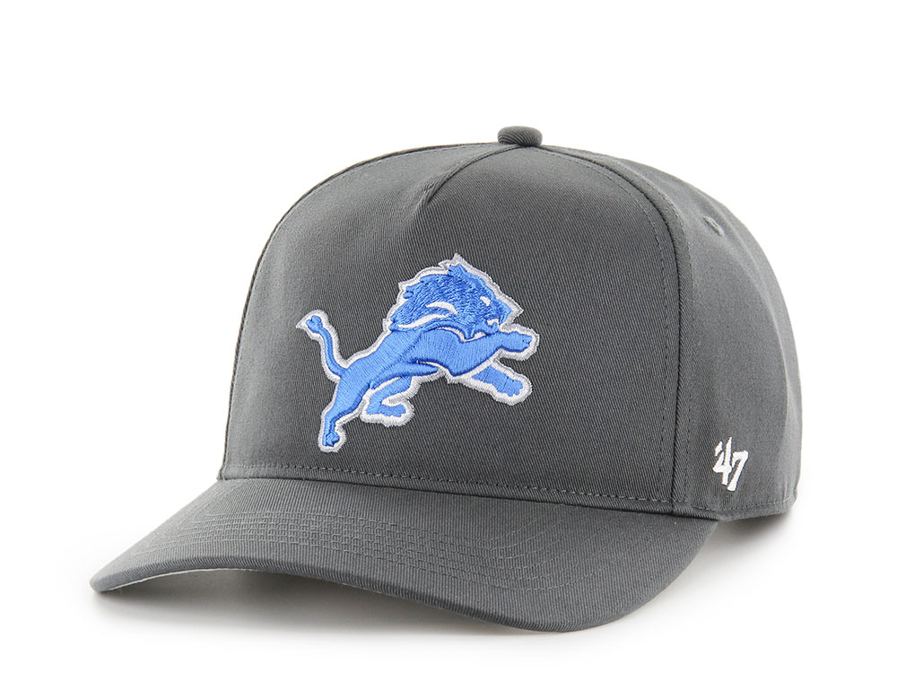 47Brand Detroit Lions Charcoal Classic Edition Hitch Snapback Cap