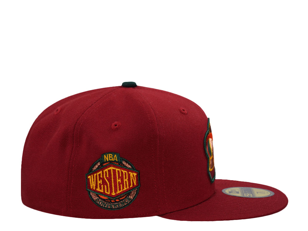 New Era Seattle Supersonics Western Conference Red Prime Edition 59Fifty Fitted Cap