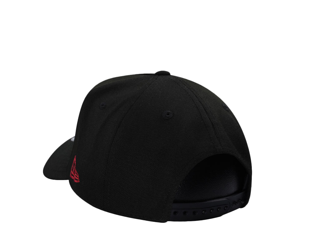 New Era AC Milan Black Metallic Edition 9Forty A Frame Snapback Cap