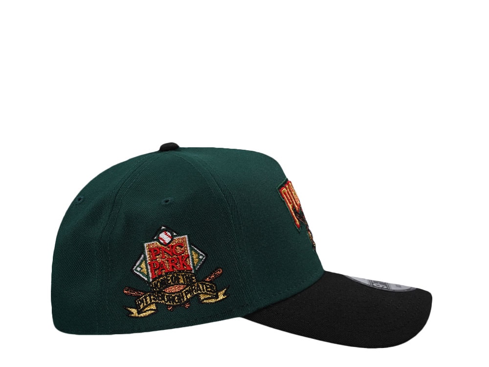 New Era Pittsburgh Pirates PNC Park Dark Green Two Tone Edition 9Forty A Frame Snapback Cap