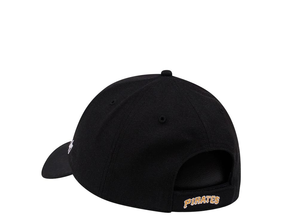 47Brand Pittsburgh Pirates Classic Black Strapback Cap