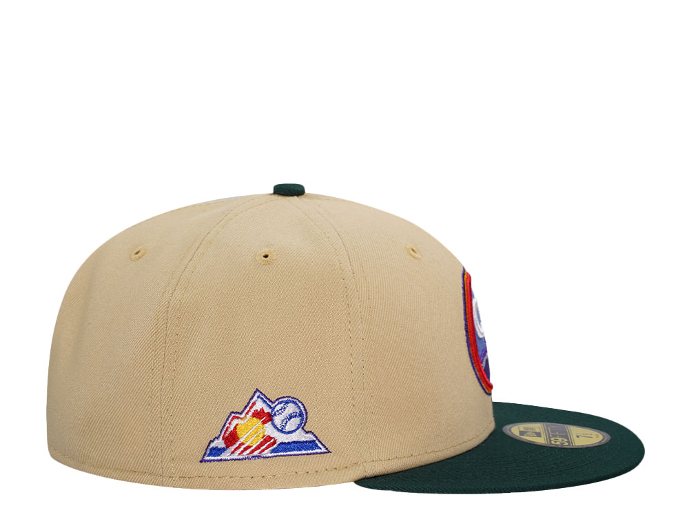 New Era Colorado Rockies Vegas City Two Tone Edition 59Fifty Fitted Cap