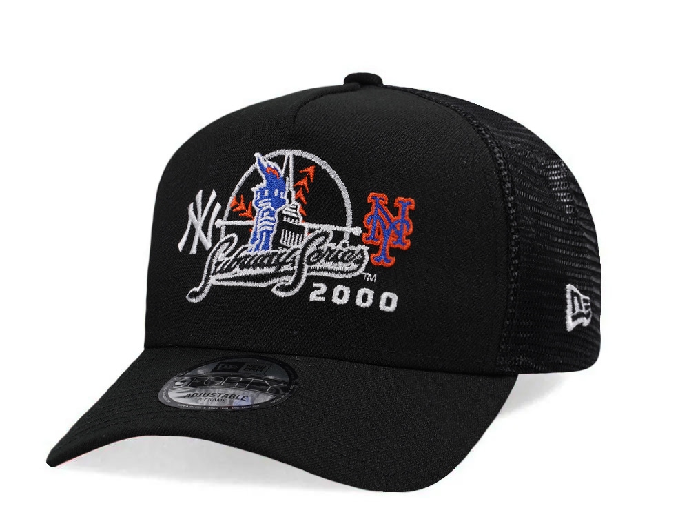 New Era Mlb 9forty A-frame New York Yankees Oversize Distress Snapback Cap in Blue | Red Rat New Era Mlb 9forty A-frame New York Yankees Oversize Distress Snapback Cap in Blue | Red Rat