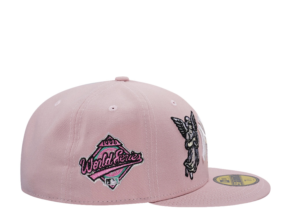 New Era New York Yankees World Series 1996 Angel Pink Rouge Prime Edition 59Fifty Fitted Cap