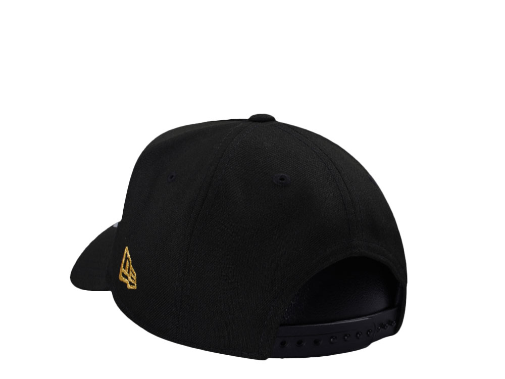 New Era Los Angeles Lakers Classic Black Prime Edition 9Forty A Frame Snapback Cap