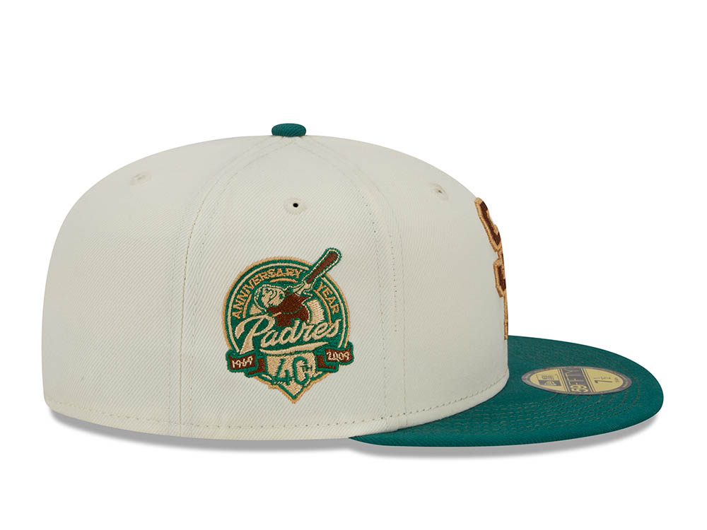 New Era San Diego Padres 40th Anniversary Stone Two Tone Edition 59Fifty Fitted Cap
