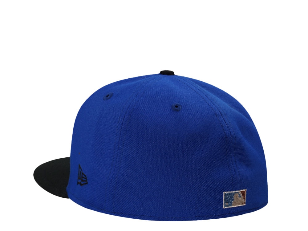New Era Chicago Cubs Be Alert Blue Two Tone Throwback Edition 59Fifty Fitted Cap