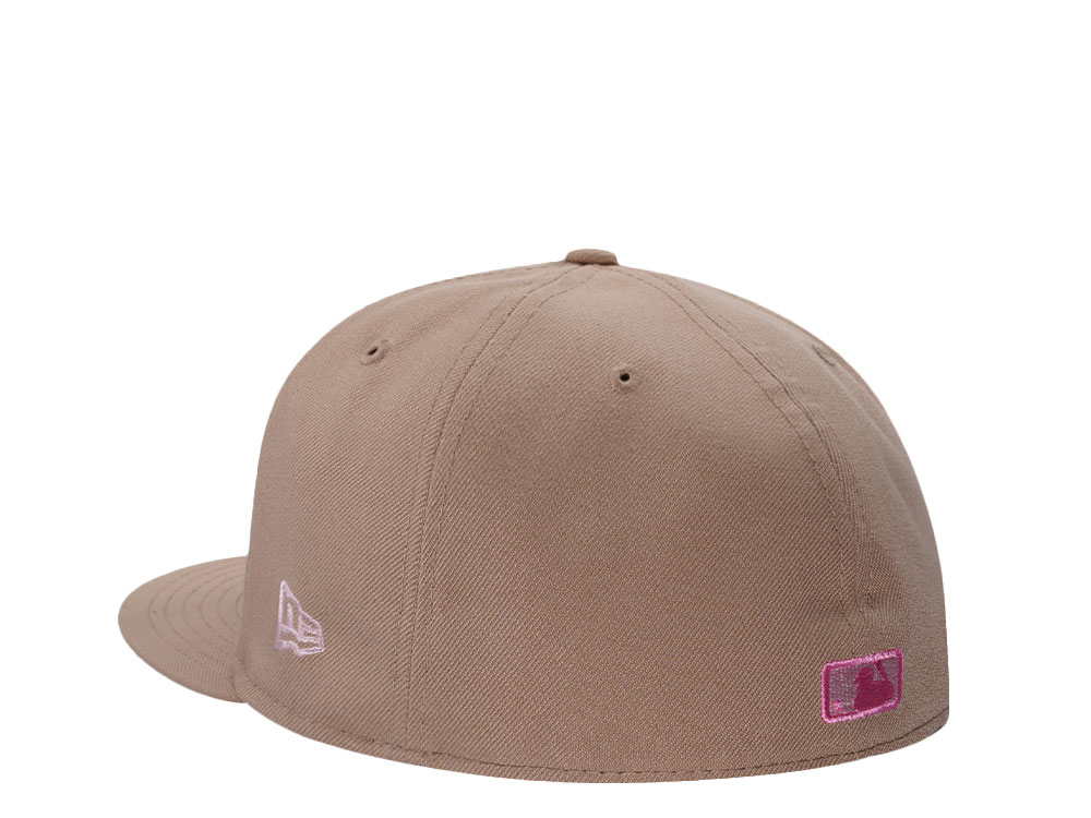 New Era Los Angeles Dodgers World Series 2024 Camel Prime Edition 59Fifty Fitted Cap