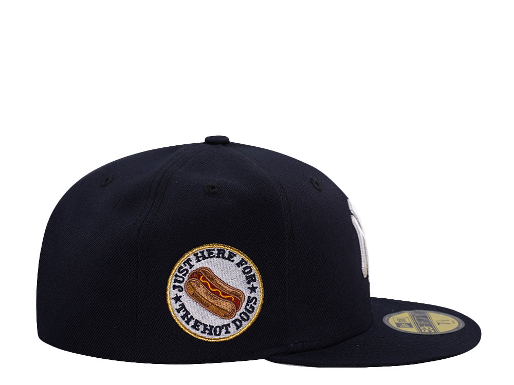 New Era New York Yankees Hotdogs Navy Prime Edition 59Fifty Fitted Cap